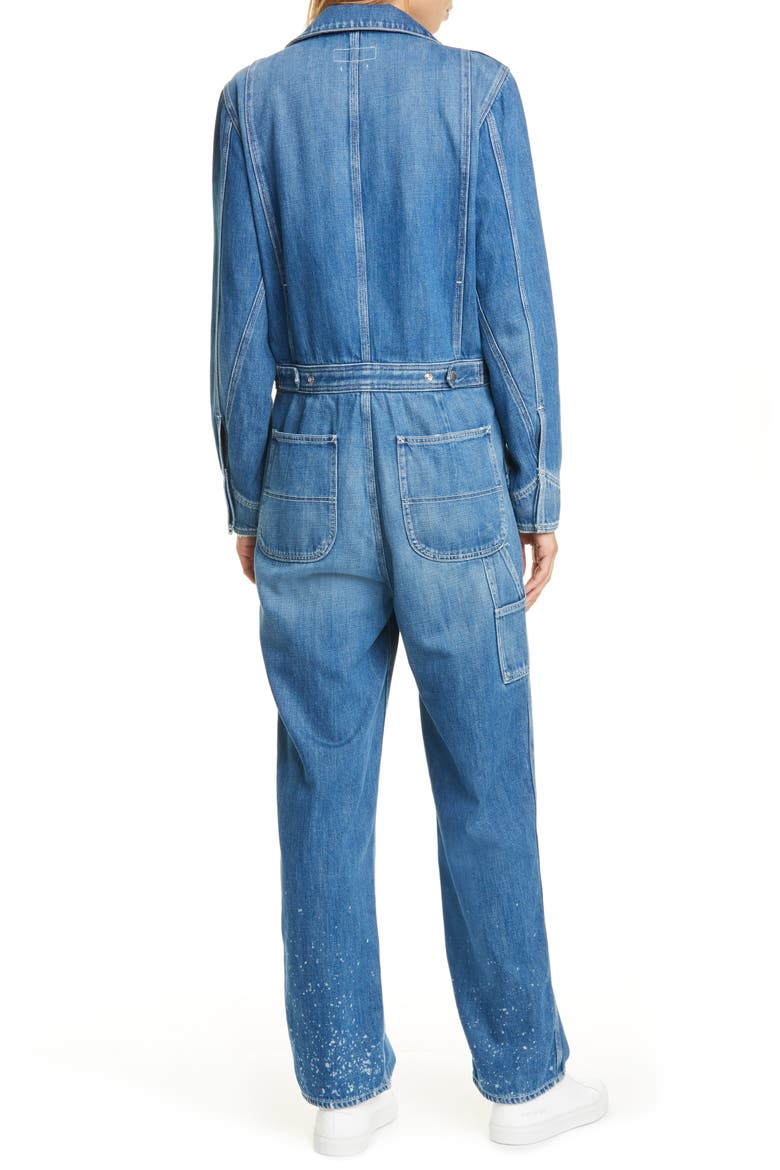 Denim Boilersuit, Alternate, color, LILY