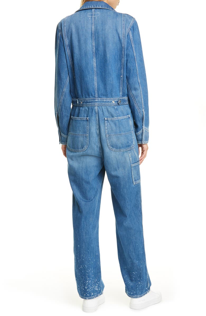 rag & bone Denim Boilersuit, Alternate, color,