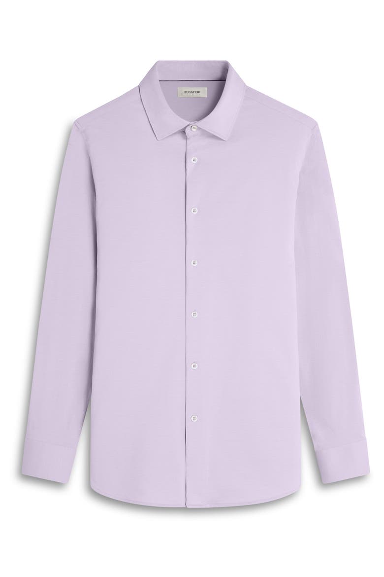 James OoohCotton® Button-Up Shirt, Alternate, color, LILAC