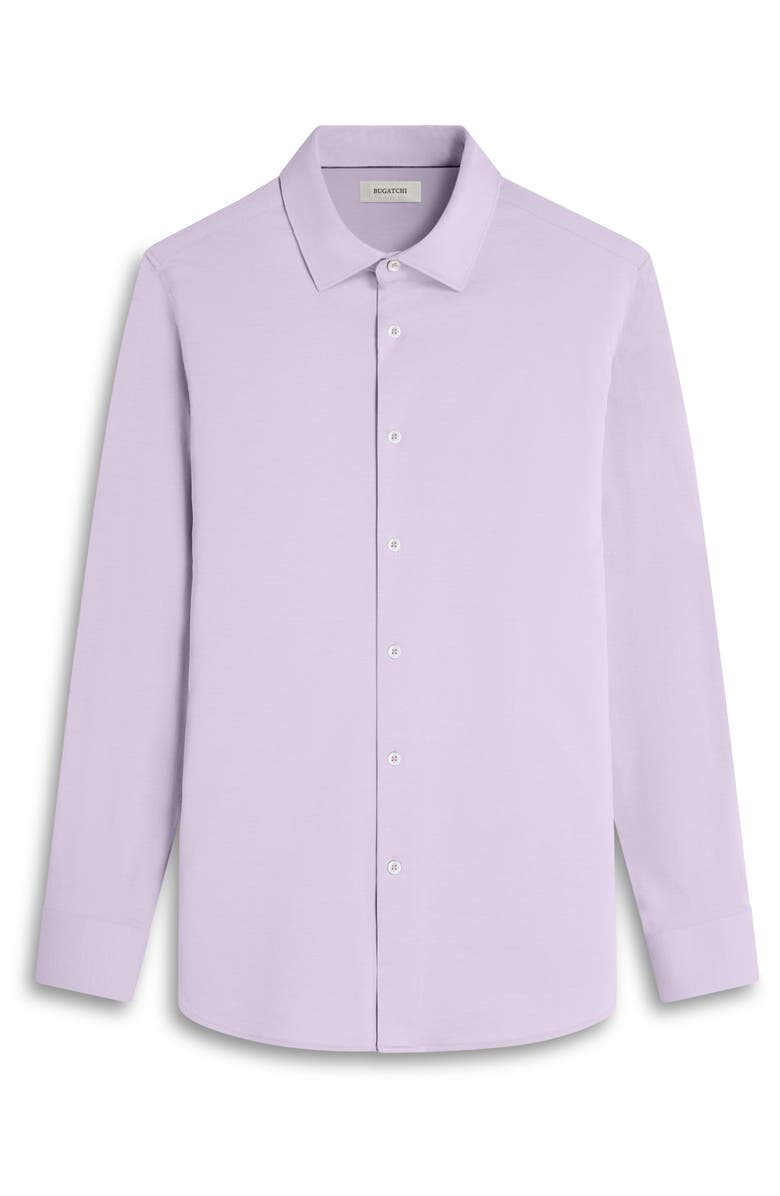 Bugatchi James OoohCotton<sup>®</sup> Button-Up Shirt, Alternate, color, Lilac