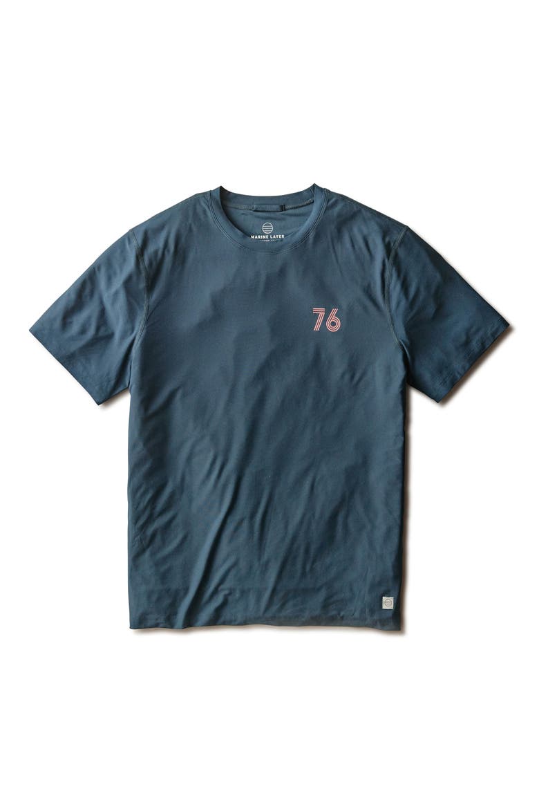 Everyday Sport Graphic T-Shirt, Alternate, color, SKY CAPTAIN