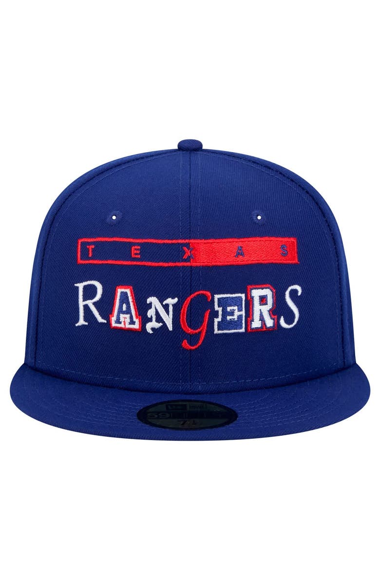 New Era Men's New Era Royal Texas Rangers Ransom 59FIFTY Fitted Hat, Alternate, color, Royal