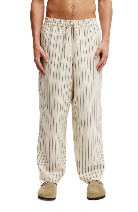Men's Super Baggy Linen Pant