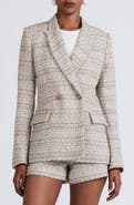 Derek Lam 10 Crosby Roman Double Breasted Tweed Jacket