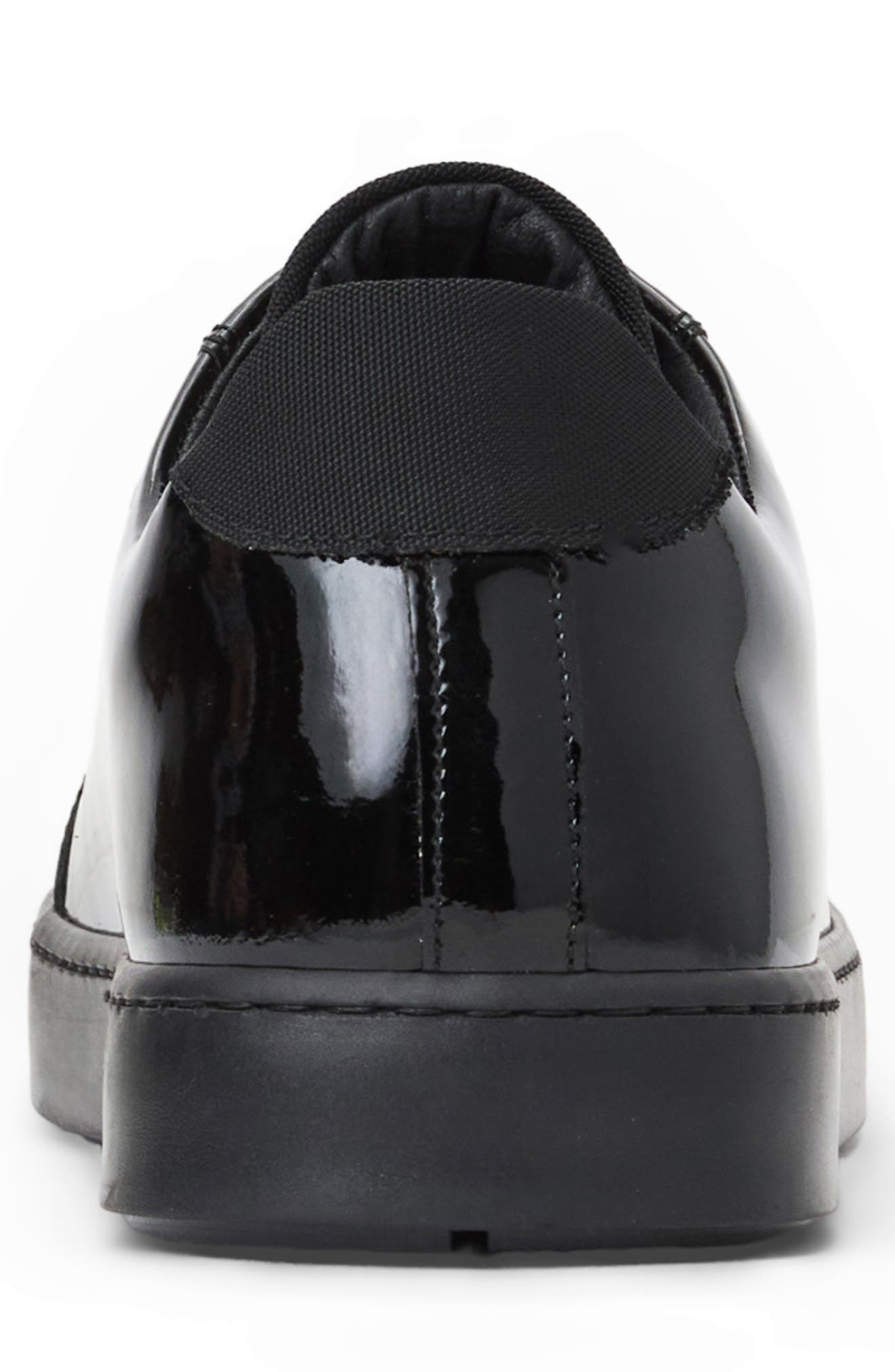 Bruno Magli Magnifico Sera Leather Sneaker, Alternate, color, Black Patent