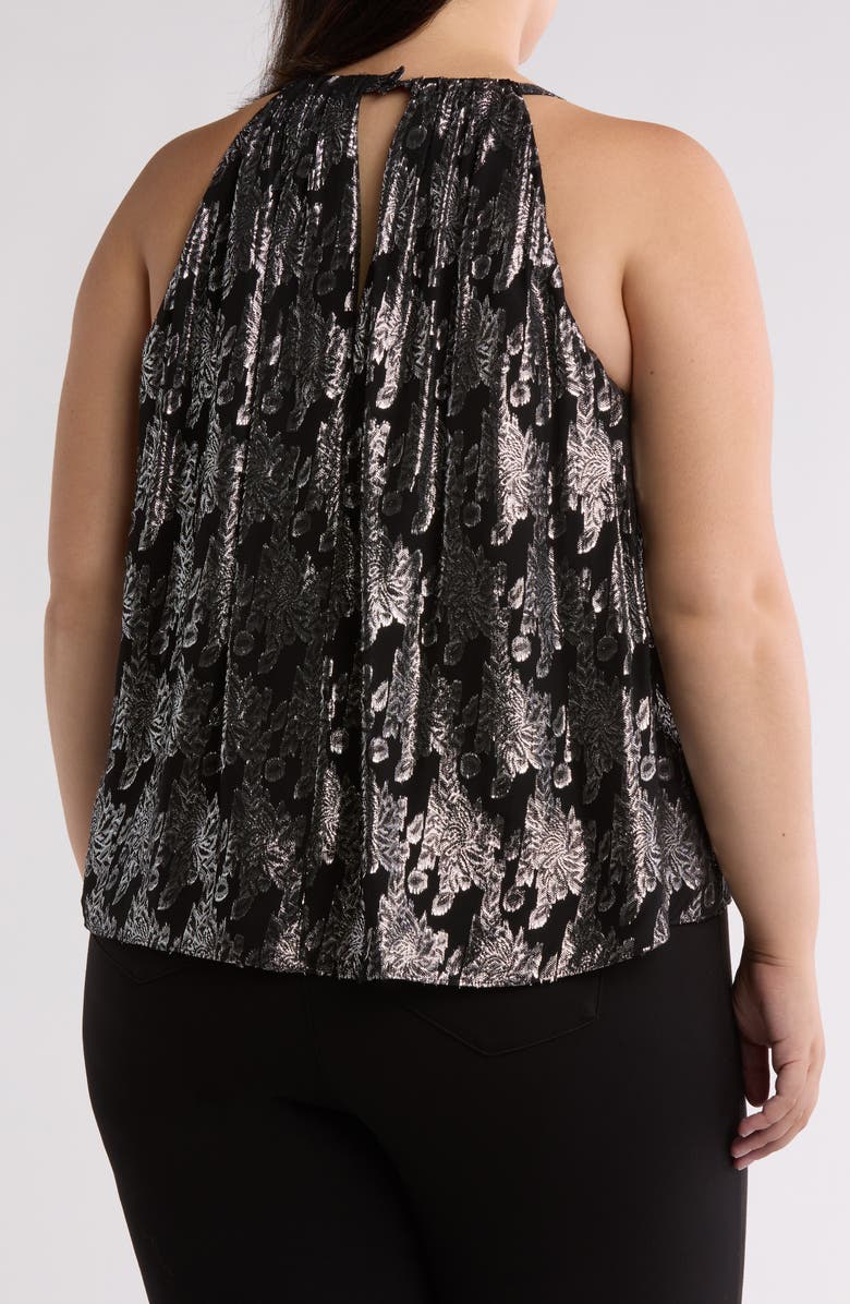 Joie Simi Sleeveless Top, Alternate, color, Caviar Multi