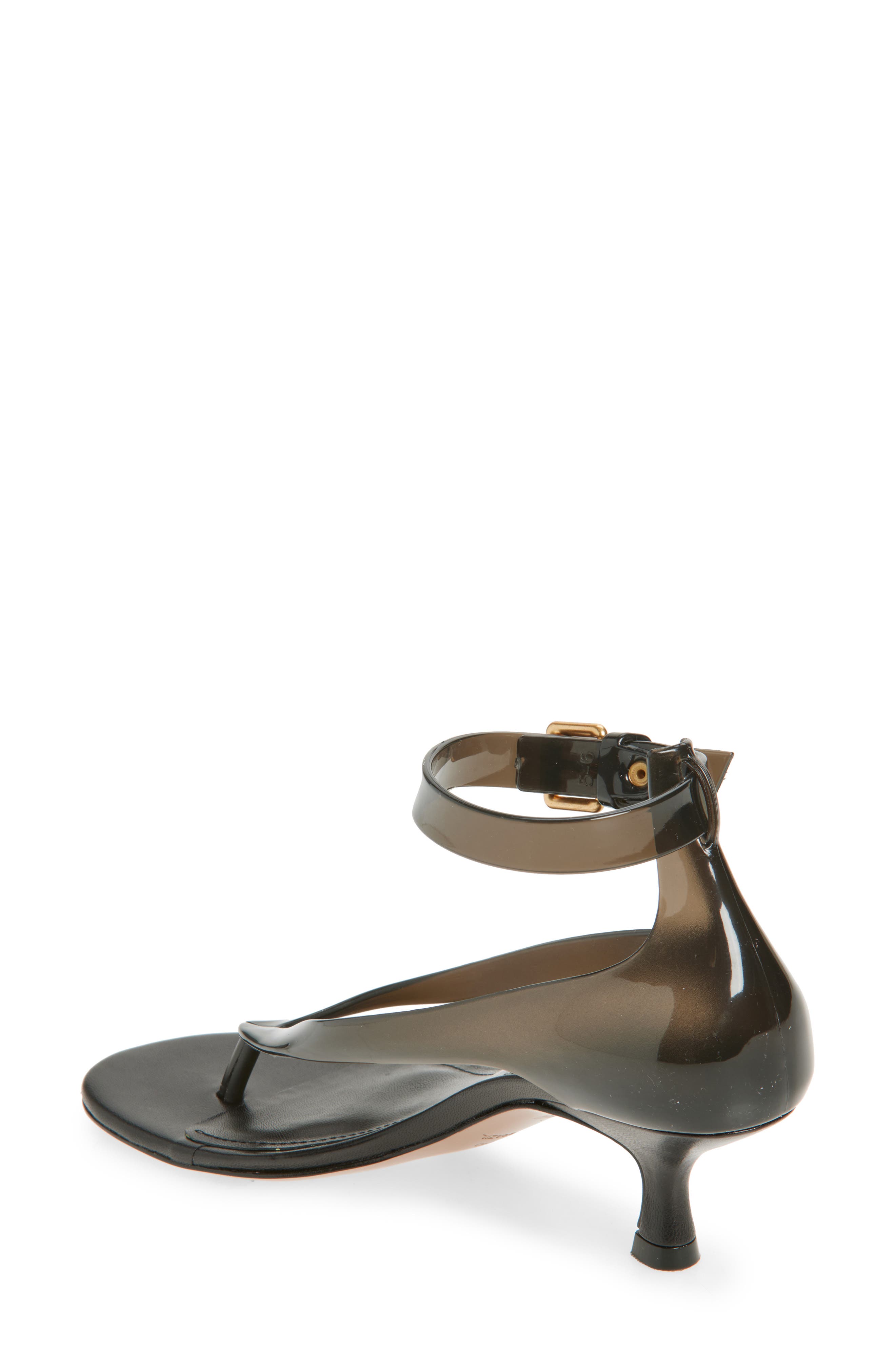 FARM Rio Jelly Ankle Strap Sandal, Alternate, color, Black