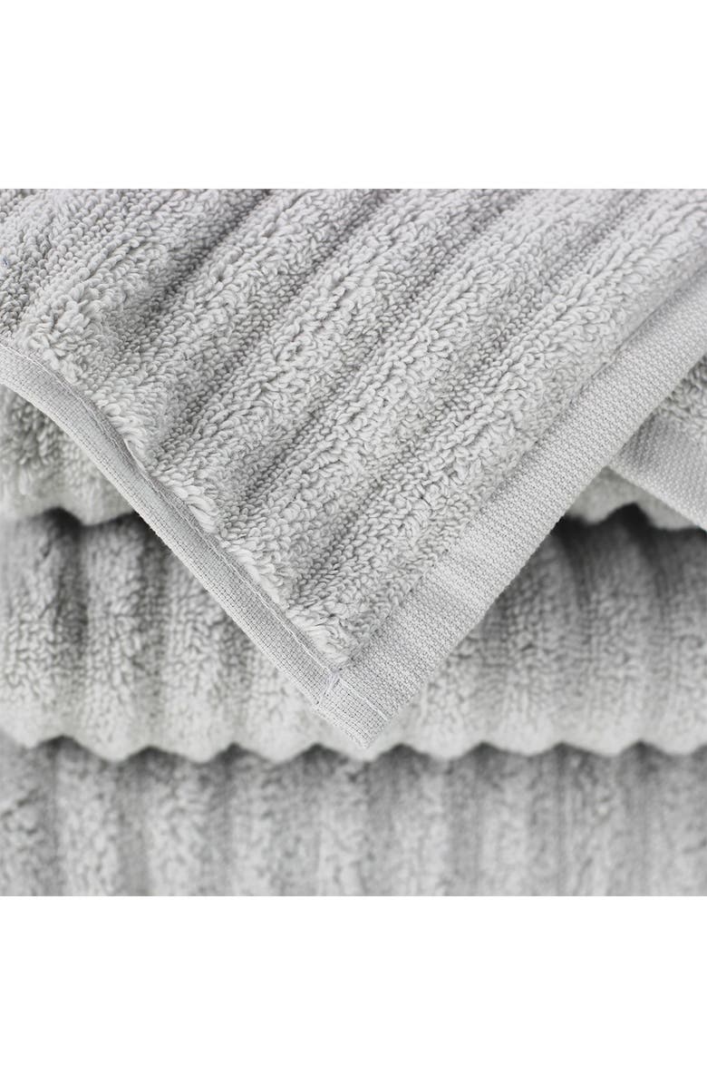 MELANGE HOME Zero Twist 6-Piece Towel Set - Multiple Colors Available, Alternate, color, Pebble Grey