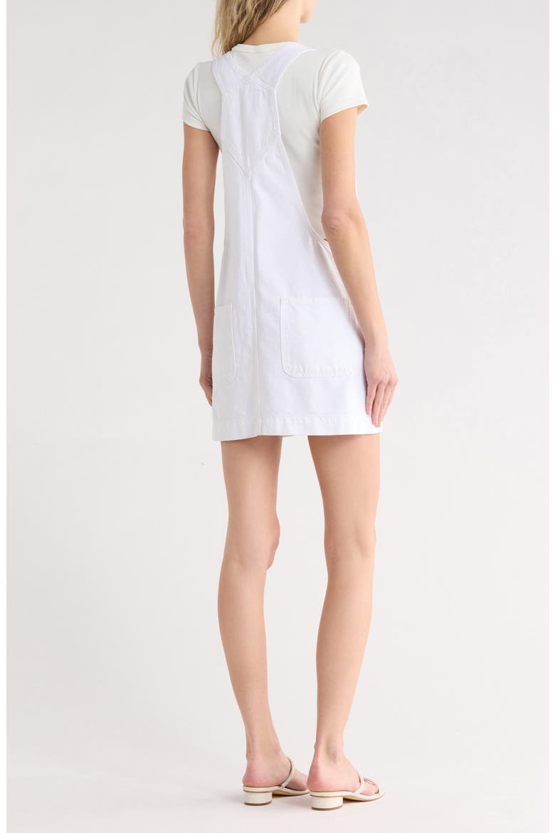Fawn Denim Skirtall, Alternate, color, OPTIC WHITE