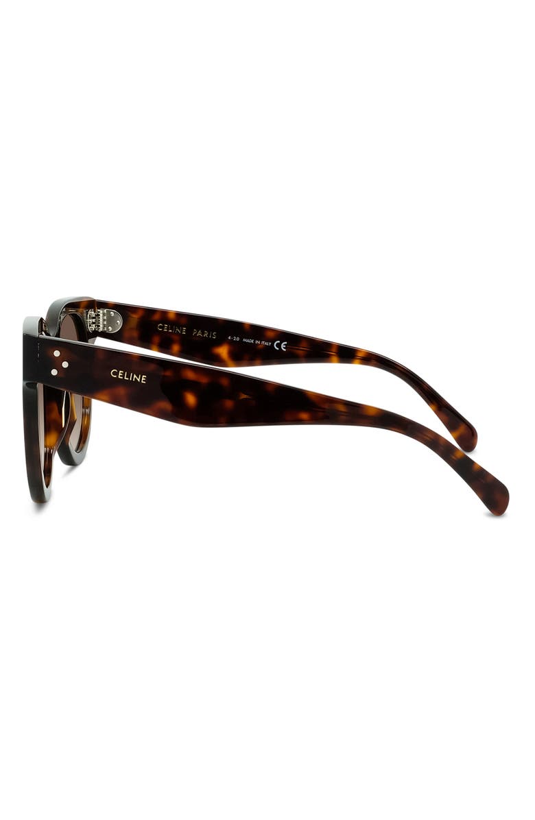 CELINE 54mm Gradient Square Sunglasses, Alternate, color, 