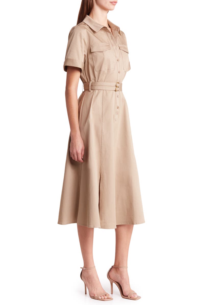 Du Paradis Cotton Shirtdress, Alternate, color,