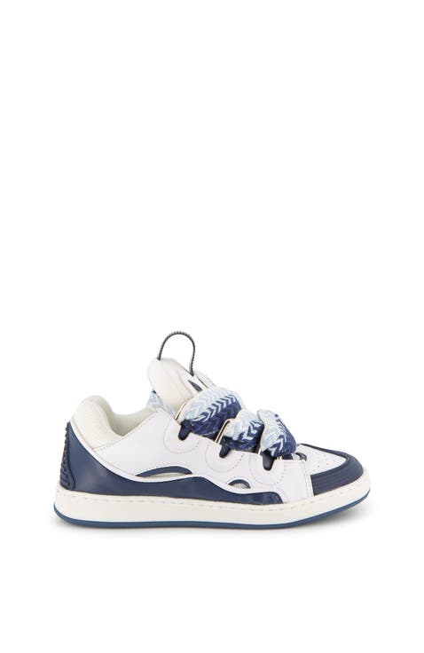 Kids Curb Sneakers With Laces