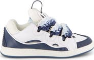 Lanvin Kids Curb Sneakers With Laces