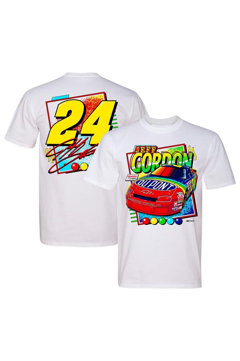 Men's Hendrick Motorsports Team Collection  White Jeff Gordon #24 Dupont T-Shirt, Main, color, White
