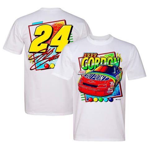 Men's Hendrick Motorsports Team Collection  White Jeff Gordon #24 Dupont T-Shirt