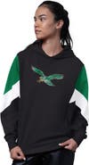 STARTER Women's Starter Black Philadelphia Eagles Scrimmage Hoodie
