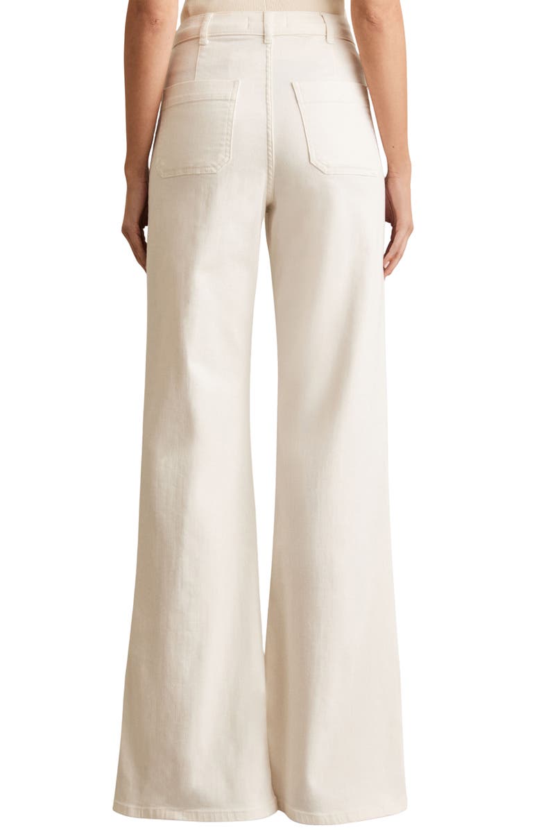 Reiss Sakura Flare Jeans, Alternate, color, 