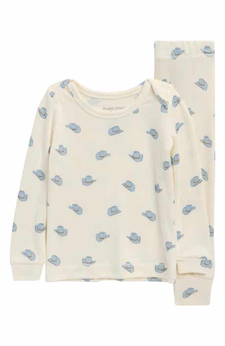 Petite Cowboy Hats Fitted Long Pajamas