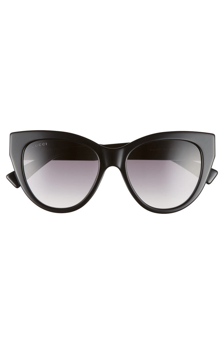 Gucci 53mm Cat Eye Sunglasses, Alternate, color,