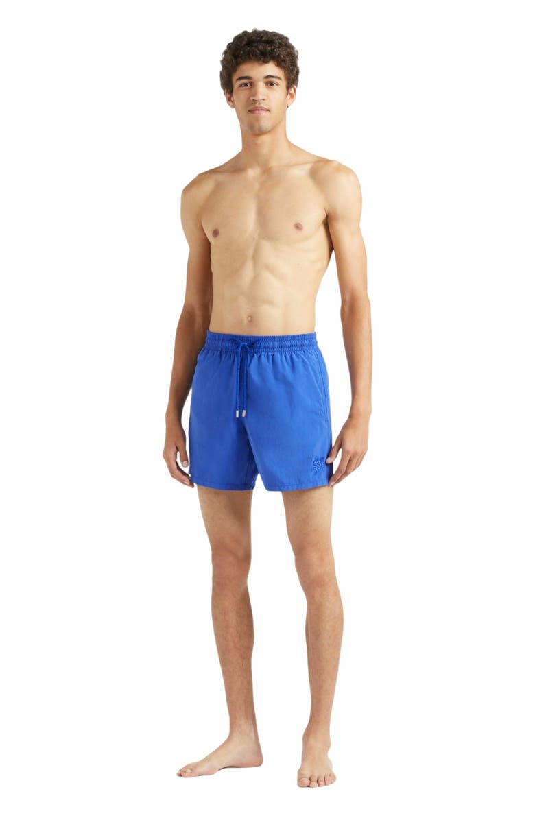 Vilebrequin Men's Ronde Des Tortues Water-Reactive Swim Trunks, Main, color, Marrakech