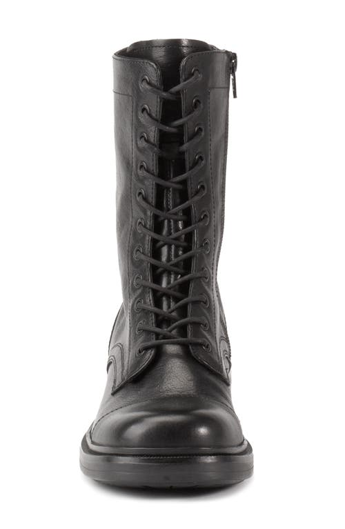 Vagabond Shoemakers Karlie Lace-up Cap Toe Bootie In Black