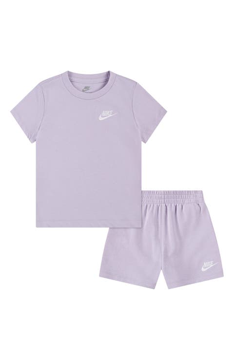 Kids' Club Logo Knit T-Shirt & Shorts Set (Toddler)