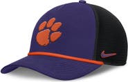 Nike Men's Nike Purple Clemson Tigers Rise Primetime Trucker Adjustable Hat