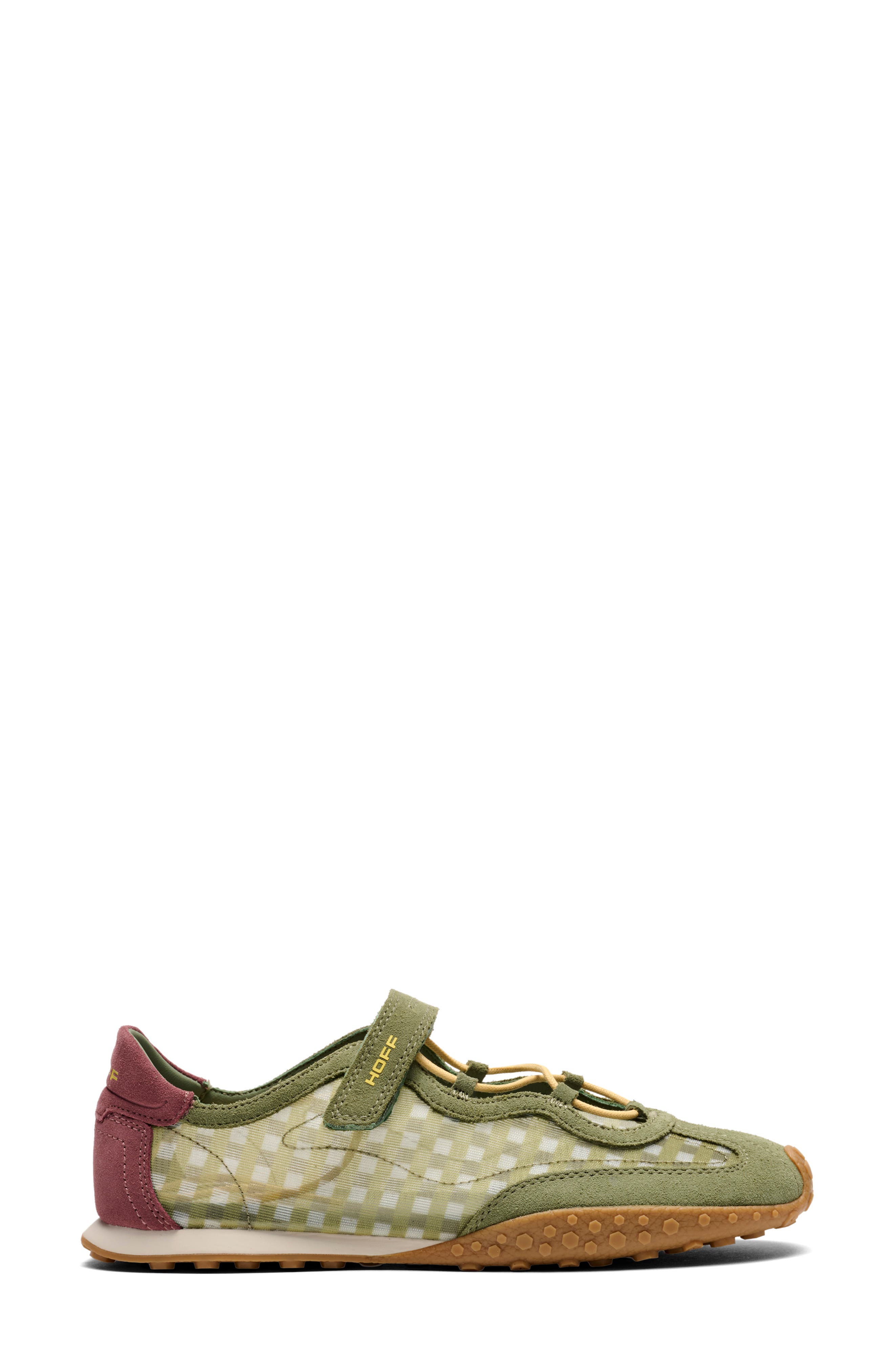 HOFF Bridge Vichy Sneaker, Alternate, color, Sage