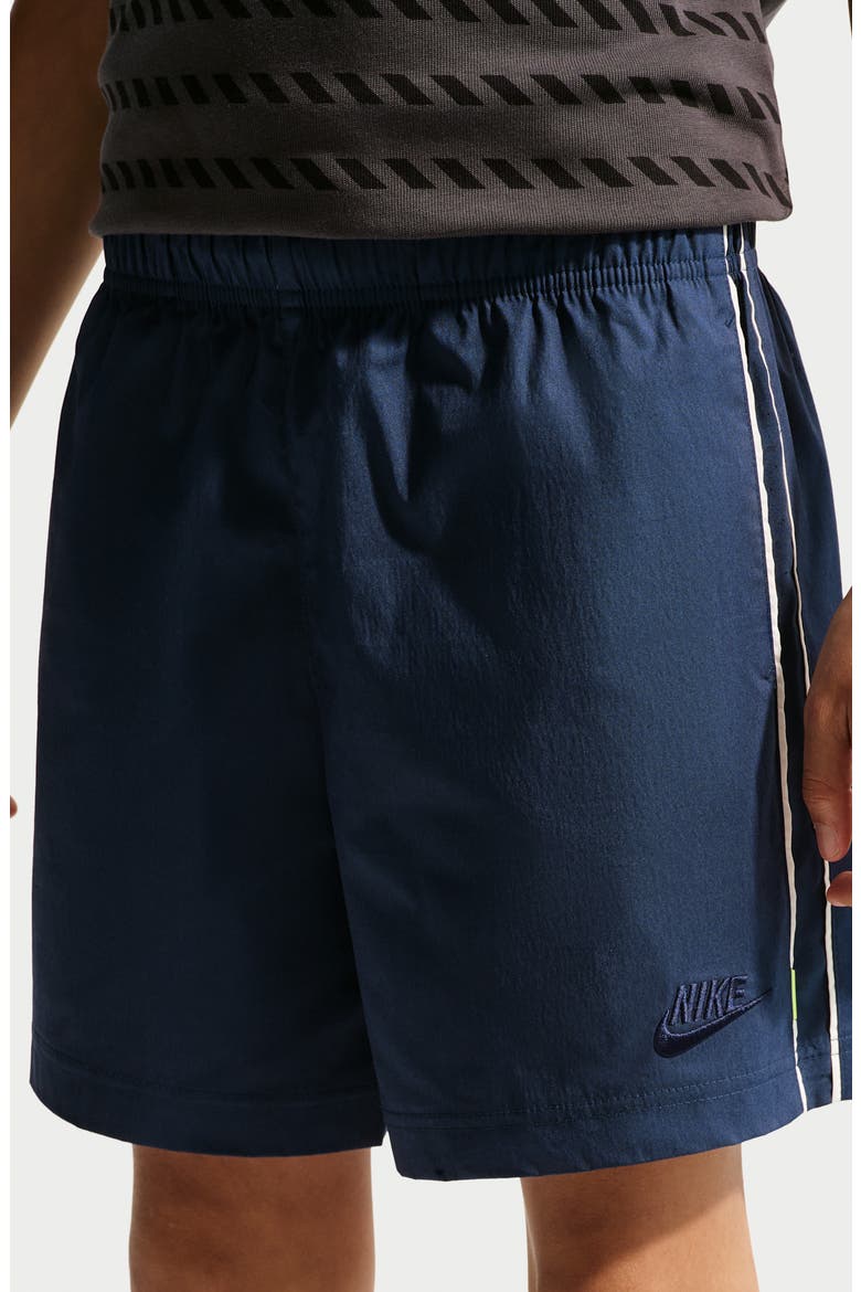 Kids' Woven Drawstring Shorts, Alternate, color, MIDNIGHT NAVY/MIDNIGHT NVY