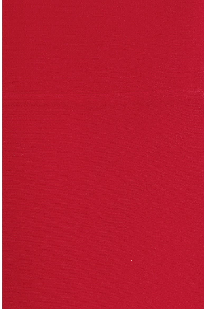 Logo Embossed Wool Topper, Alternate, color, ROSSO