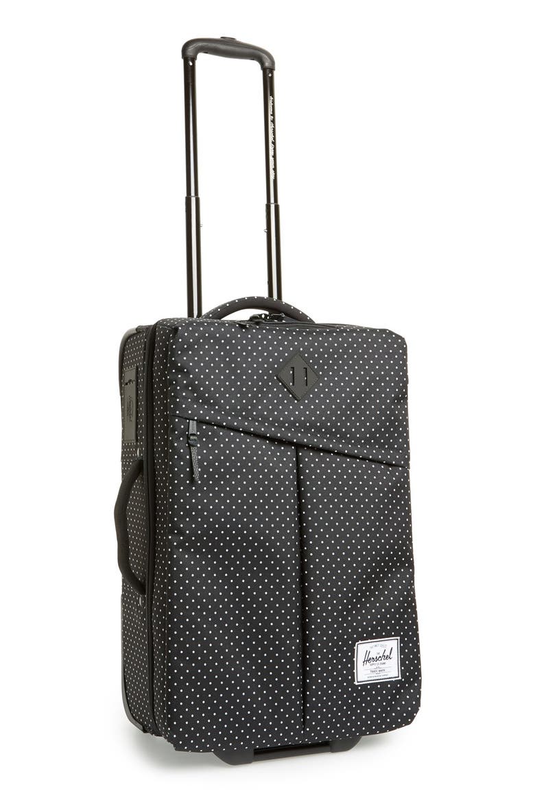 'Campaign' Wheeled Carry-On, Main, color, POLKA DOT