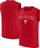 Nike Men's Nike Red Philadelphia Phillies Knockout Performance Muscle Tank Top