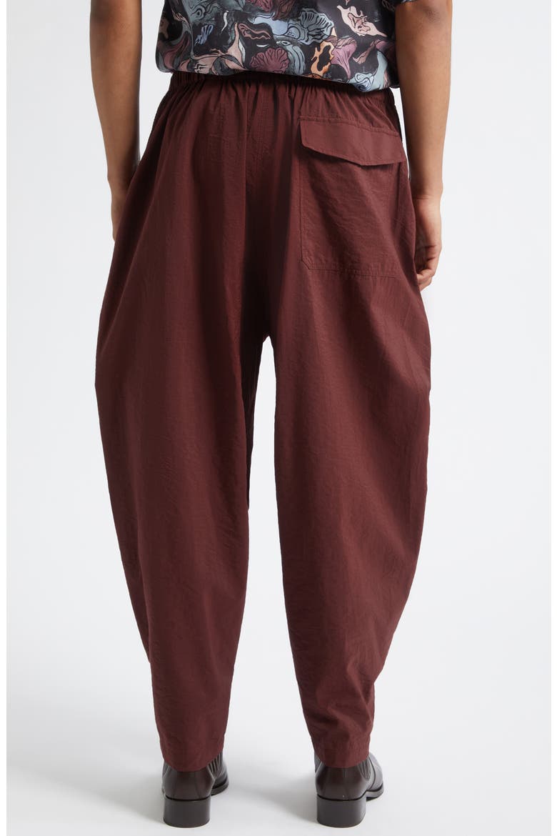 Washed Technical Cotton Blend Parachute Pants, Alternate, color, PORTO