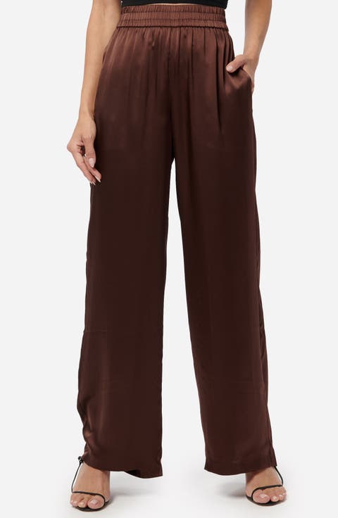 Bleecker Silk Charmeuse Pants