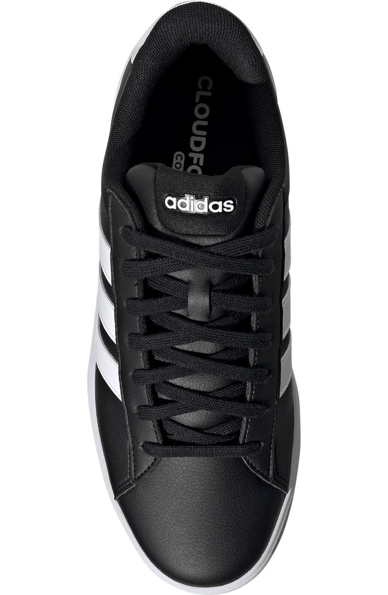 adidas Grand Court 3.0 Sneaker, Alternate, color, Core Black/ White/ White