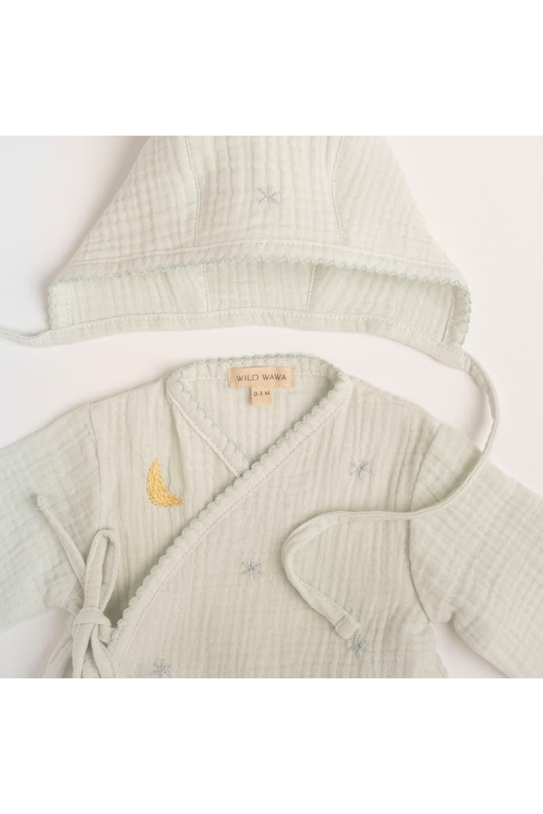 Gauze Bundle Set, Alternate, color, Embroidered Stars