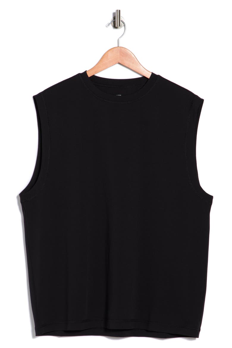 Performance Muscle Tank, Alternate, color, BLACK