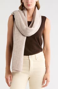 Nordstrom Cashmere Rib Scarf