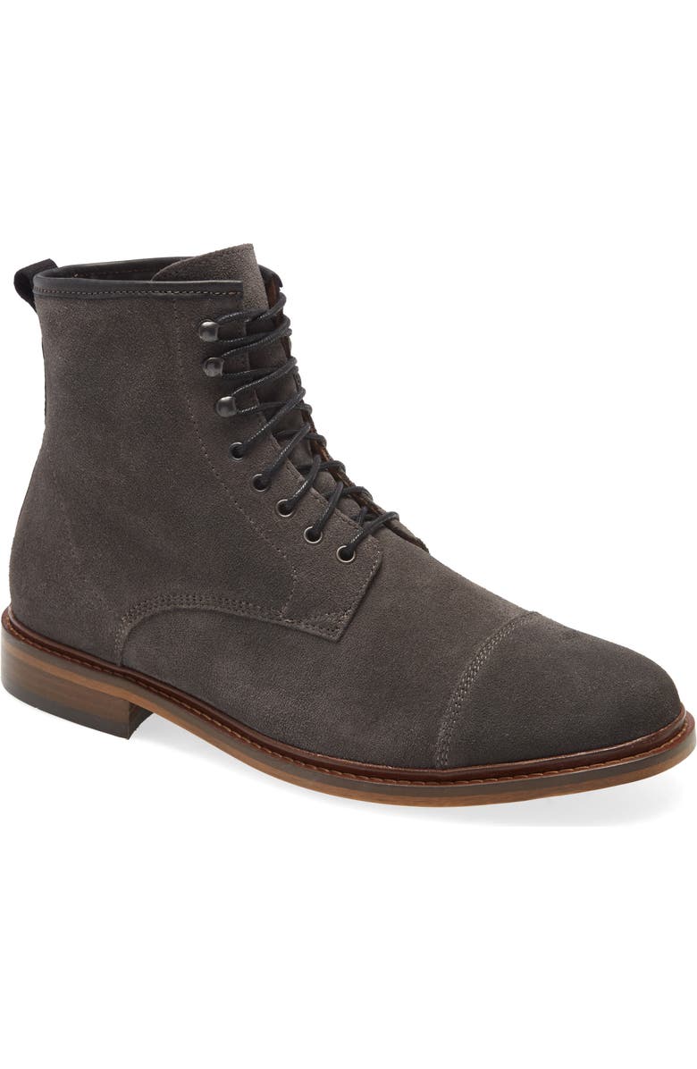 Shoe The Bear Curtis Cap Toe Boot, Main, color,