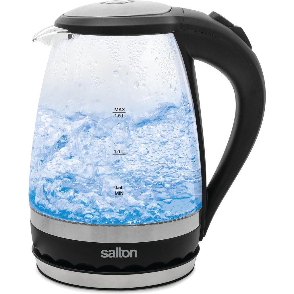 Salton Cordless Electric Kettle In Black