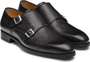 Magnanni Minorca Plain Toe Monk Shoe