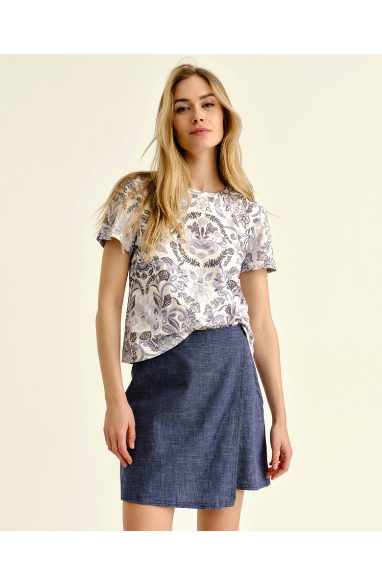 Cartolina Dylan Printed Tee, Alternate, color, White