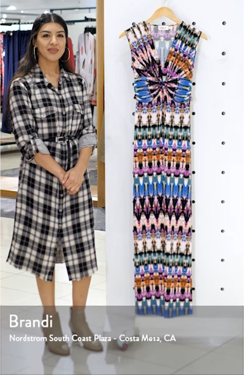 Sleeveless Knot Detail Maxi Dress, sales video thumbnail