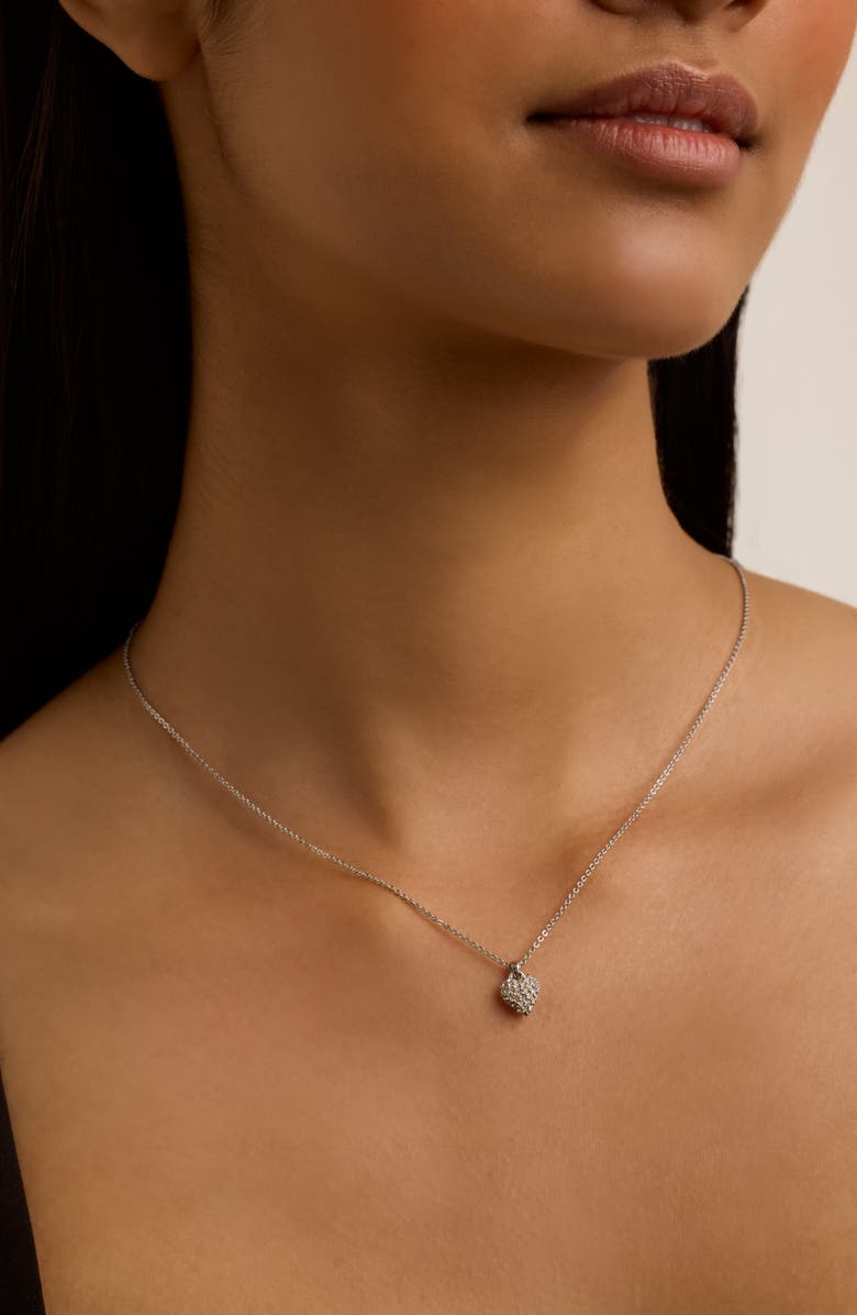 Ted Baker Adorina Crystal Sweetheart Pendant Necklace, Alternate, color, 