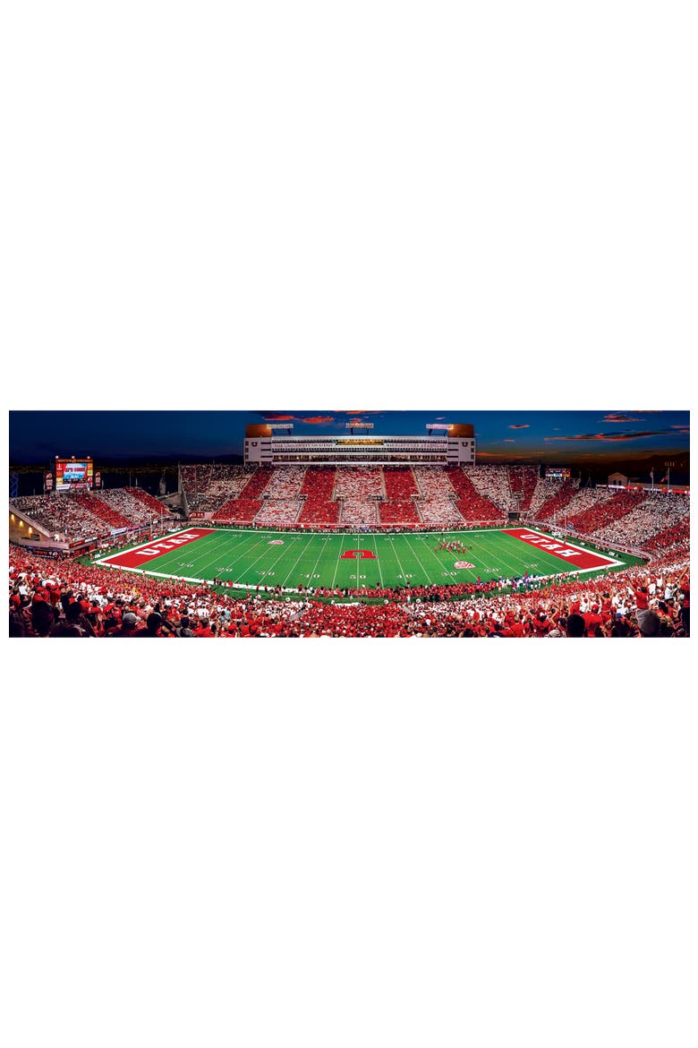 Utah Utes 1000pc Panoramic Puzzle, Alternate, color, Multicolor