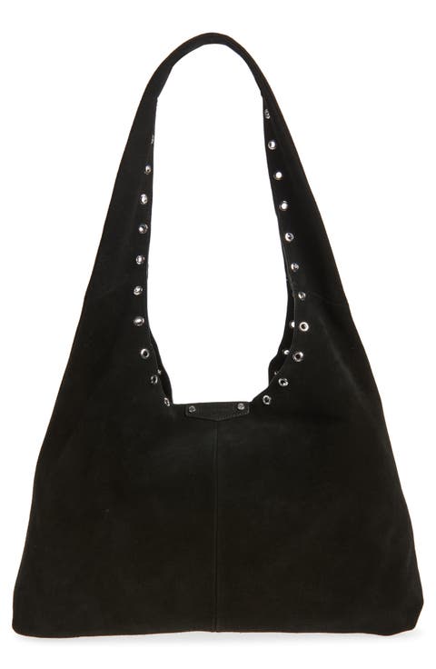 Industry Suede Slouchy Hobo Bag