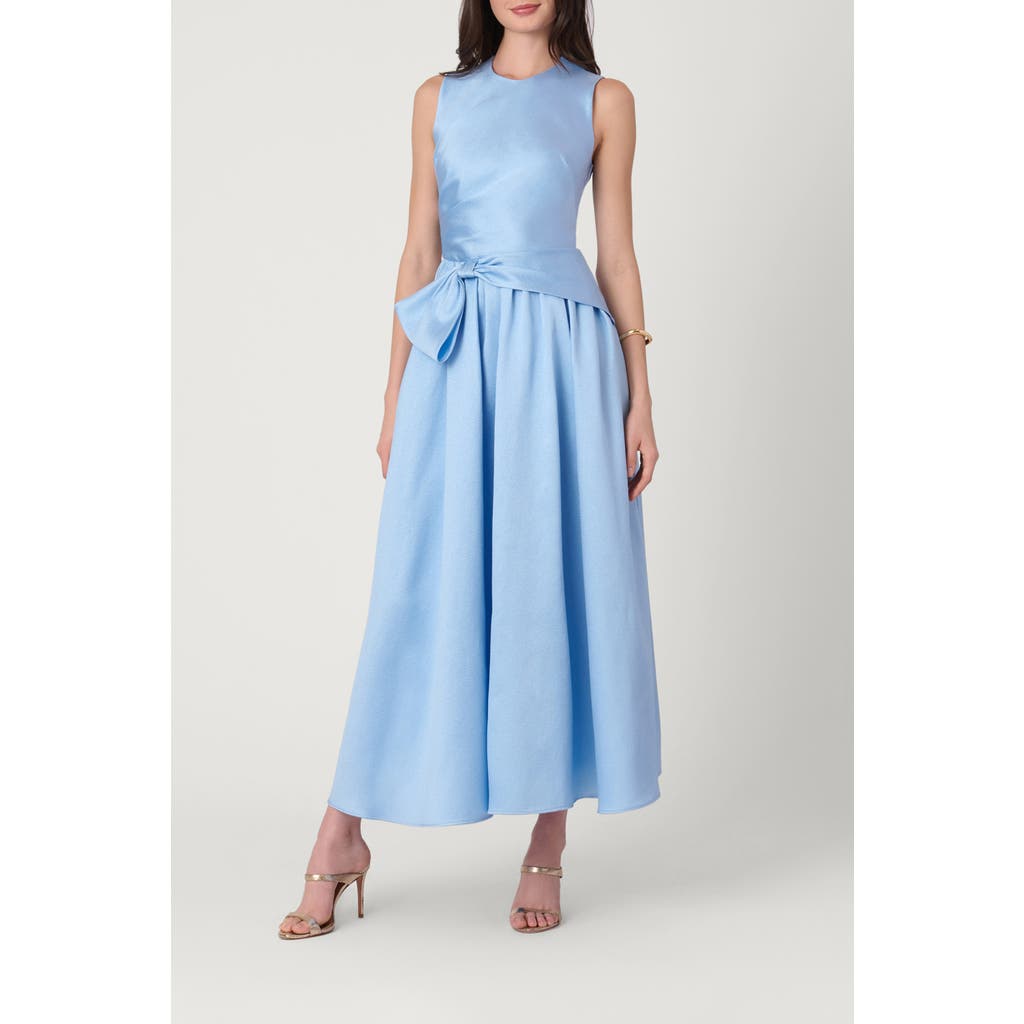 Shoshanna Pebbled Mikado Midnight Remy Dress in Light Sky Blue at Nordstrom, Size 4