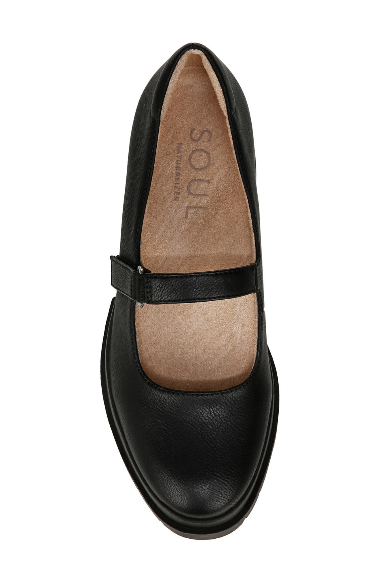SOUL NATURALIZER Olivet Platform Mary Jane, Alternate, color, Black Faux Leather