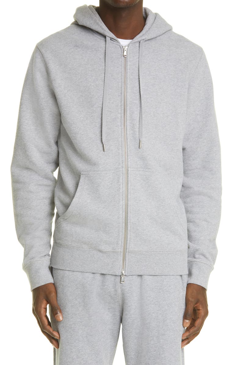 Sunspel French Terry Zip Hoodie, Main, color,