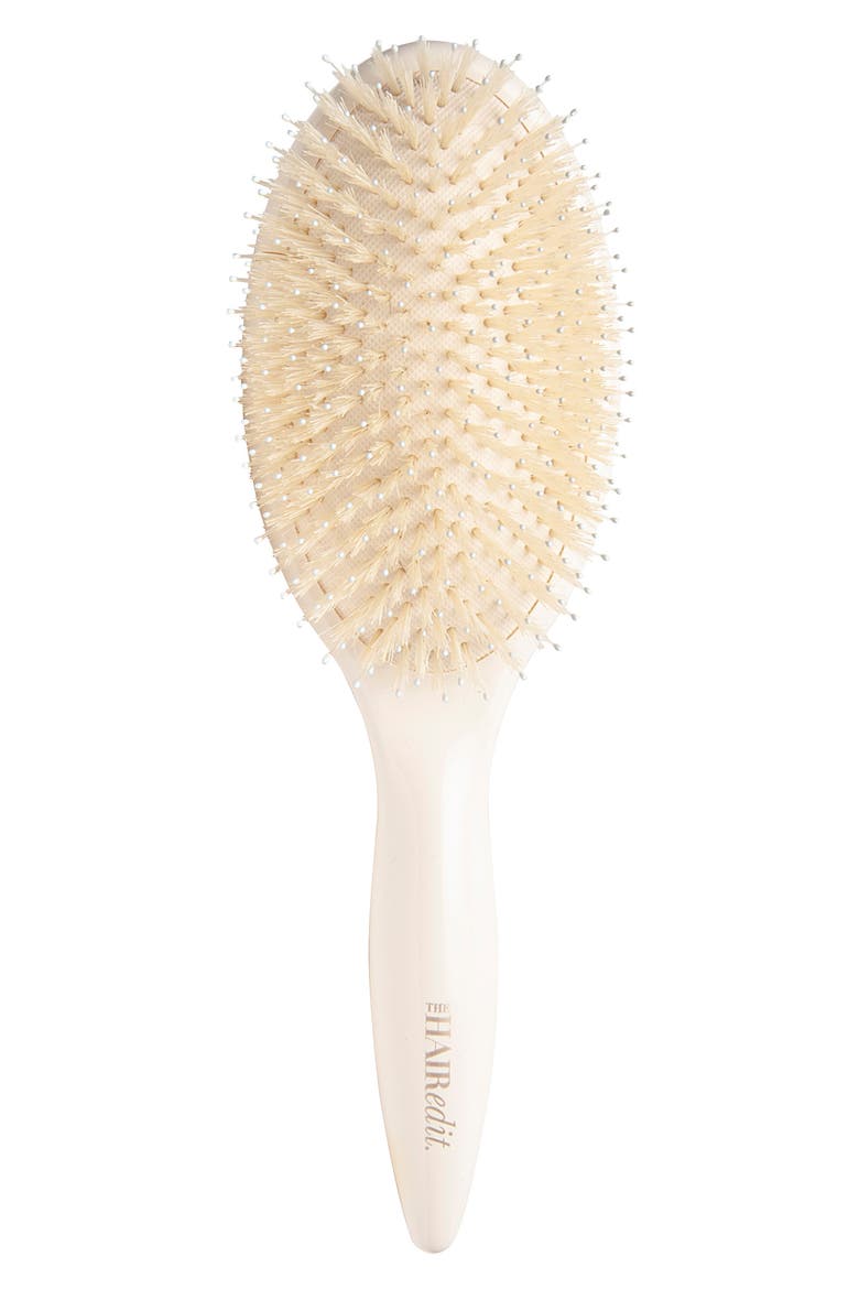 Finish & Shine Boar Bristle Brush, Main, color, NO COLOR
